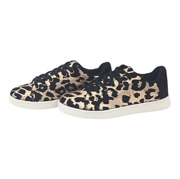 Shoe Dazzle Women’s Leopard Sneakers 8.5 - Picture 8 of 10